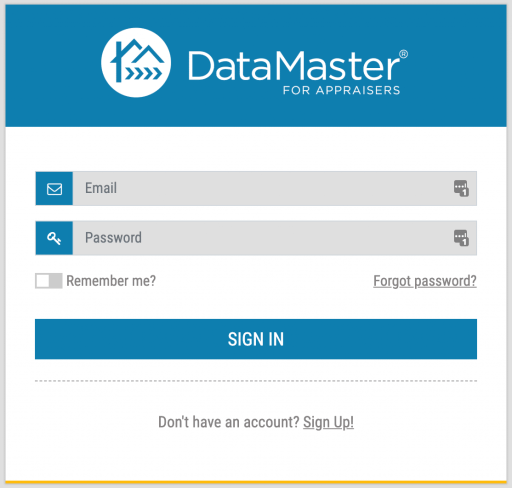 To upload your MISMO files into CompTracker, you need a DataMaster account